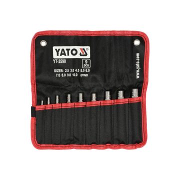 Przebijaki do skóry YATO 9 sztuk