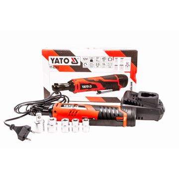 Grzechotka udarowa 45Nm YATO 12V 2,0 Ah 60 min