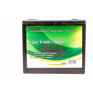 Bateria 9V/90Ah Standard sucha-duża obudowa