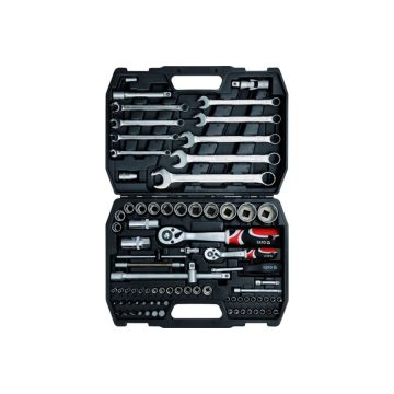 Zestaw narzędziowy 82 elementowy YATO 1/2"