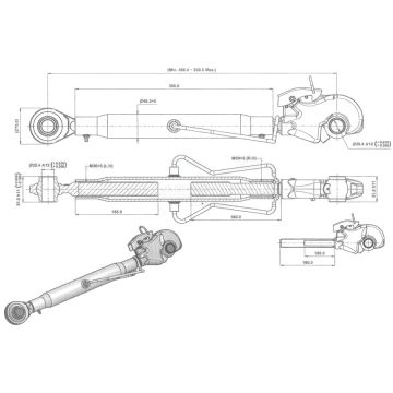 Łącznik centralny MASSEY FERGUSON