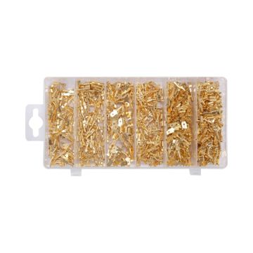 Zestaw samochodowych złączy elektrycznyc YATO 600 elementowy