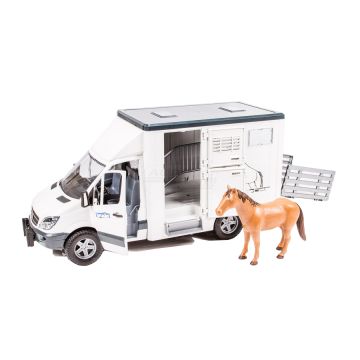 Mercedes Benz Sprinter transporter do przewozu koni Bruder 02674 BR02674 BRUDER