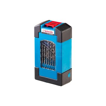 Komplet wierteł do metalu HSS 25 sztuk Schmith