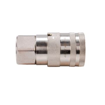 Szybkozłącze hydrauliczne suchoodcinające gniazdo G3/4"BSP gwint wewnętrzny ISO16028 WIFR34MW Waryński