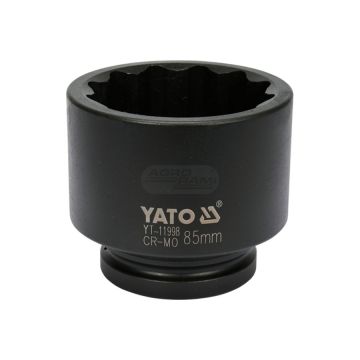 Nasadka udarowa dwunastokątna do piast YATO 1" 85 mm