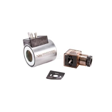 Cewka dzielnika elektrozaworu W-E38DVS6/2, W-E12DVS6/2 12V DC 30W Waryński W-CEW12VDC