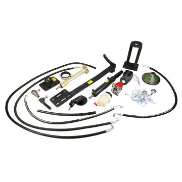 Wspomaganie układu kierowniczego pokrywa na odrzutnik