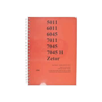 Katalog ZETOR 5011/7045 222212337 PRODUKT CZESKI
