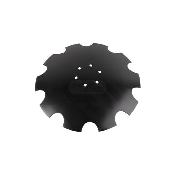 Talerz uzębiony 560x4,5mm, 6-otw-fi13, fi piasty 122mm-10zębów