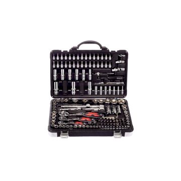 Komplet kluczy nasadowych 150 szt HI-TEK Schmith