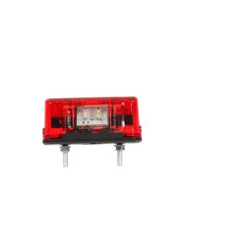 Lampa tylna zespolona, 12V-24V + przewody 20cm LgY-S 0,75mm2, diody