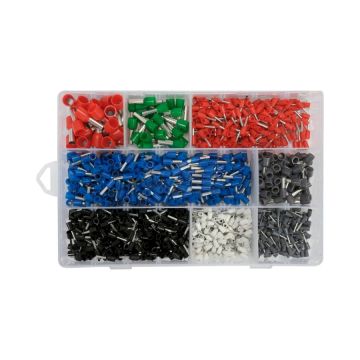 Zestaw końcówek i konektorów kablowych YATO 1200 elementów