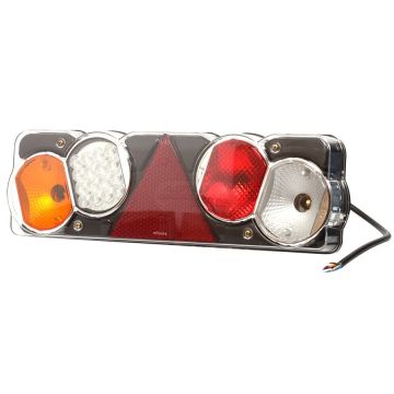 Lampa zespolona tylna lewa, 24V + przewody 60cm YLY-S 6x0,75mm2, diody