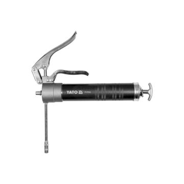 Smarownica ręczna z funkcją szybkiego wypinania pojemnika YATO