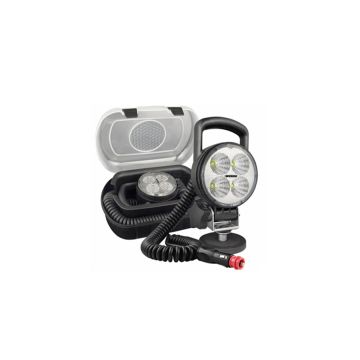 Lampa robocza LED fi 86-35" 1000lm 12/24v wtyk. do zapal.