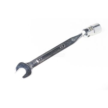Klucz płasko-nasadowy przegubowy YATO 17 mm