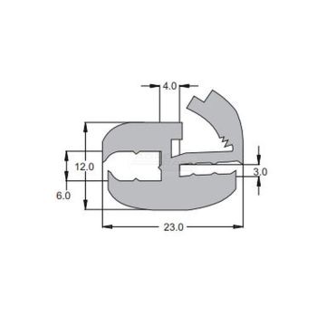 Uszczelka okienna - paczka 20 mb.