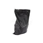 Worek czarny 25kg, 50x80 cm polipropylenowy Mocny 49gr