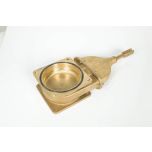 Zasuwa mosiężna bez sterowania kołnierz/kołnierz 6"