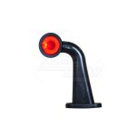 Lampa zespolona obrysowa przednio-tylna prawa, 12V-24V + przewody 18cm LgY-S 0,75mm2, diody