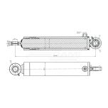 Cylinder hydrauliczny /1 WYJŚCIE/