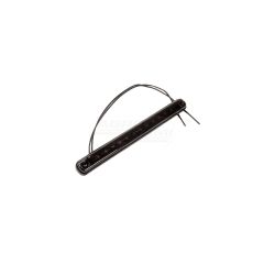 Lampa obrysowa boczna W276 BLACK 12led 12-24V niska długa