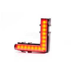 Lampa pozycyjna tylna W280/56x56 BLACK 12-24V