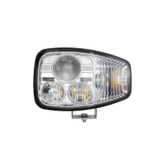 Lampa przednia LED z kierunkowskazem, Lewa, 108W, przeznaczona dla: JCB, Cat, Volvo, Terex