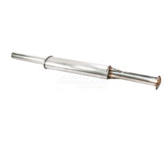 Tłumik C-385 Turbo prosty wylot  INOX  89014040