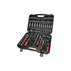 Zestaw narzędzi 1/4" 3/8" 1/2" 182 cz