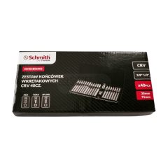 Zestaw końcówek wkrętakowych CRV 40szt