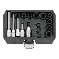 Narzędzia do zacisków hamulcowych - 17 elementów