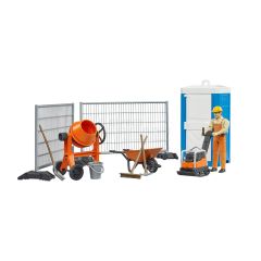 Zestaw akcesoriów budowlanych do prac drogowych