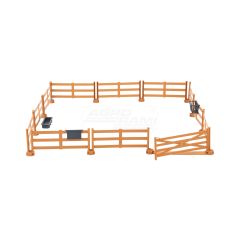 Ogrodzenia wybiegu dla koni brązowe