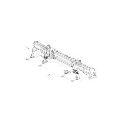 ZESTAW DIA heder 4408 blachy mocujące wałek