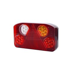 Lampa zespolona diodowa z trójkątem odblaskowym prawa rostaw śrub 152 mm