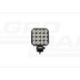 Lampa robocza BLACK kwadratowa 4,3