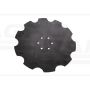 Talerz uzębiony 510X4, 6-otw. Fi13, fi piasty 122mm, Z10 bez wpustu na piastę