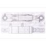 Siłownik hydrauliczny dwustronnego  działania