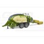 Prasa do słomy Krone BigPack 1290HDP VC z 2 balotami siana Bruder 02033 BR-02033 BRUDER