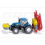 Traktor New Holland z opryskiwaczem Kverneland SIKU S1799