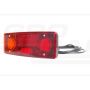 Lampa zespolona tylna lewa, 12V-24V + przewody 200cm YLY-S 4x0,75mm2, diody