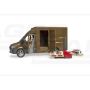 Mercedes Sprinter UPS kurier z paleciakiem Bruder 02678 BR-02678 BRUDER