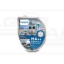 Żarówka Philips White Vision Ultra H4 12V 60/55W W5W 4200K 12342WVUSM