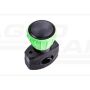 Gałka kierownicy na łożysku zielona
