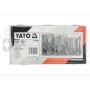 Zawleczki proste mix rozmiarów YATO 1000 sztuk