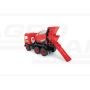 Middle Truck betoniarka czerwona w kartonie