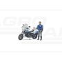 Motocykl policyjny Scrambler Ducati z figurką policjanta Bruder 62731 BR62731 BRUDER