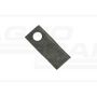 Nożyk kosiarki prawy wygięty Z-184 100/40/30 Fi 19 mm - paczka 25 sztuk